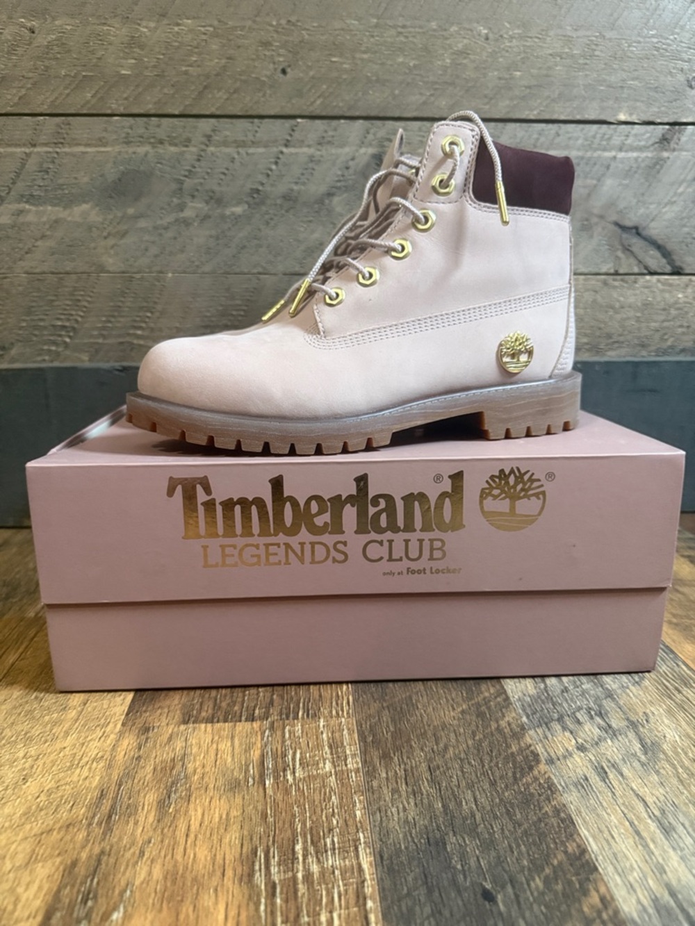 Rare Timberland x Foot Locker "Legends Club" 6" Premium Boot - Mauve Shadow